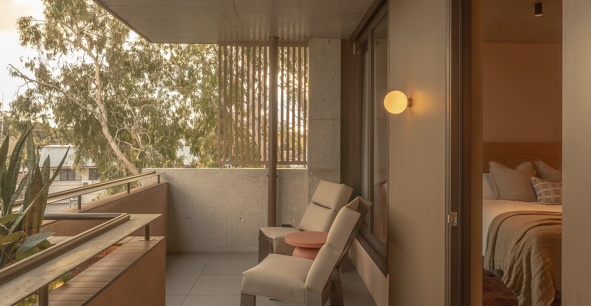 Luxurious 5 star hotel room in Byron Bay