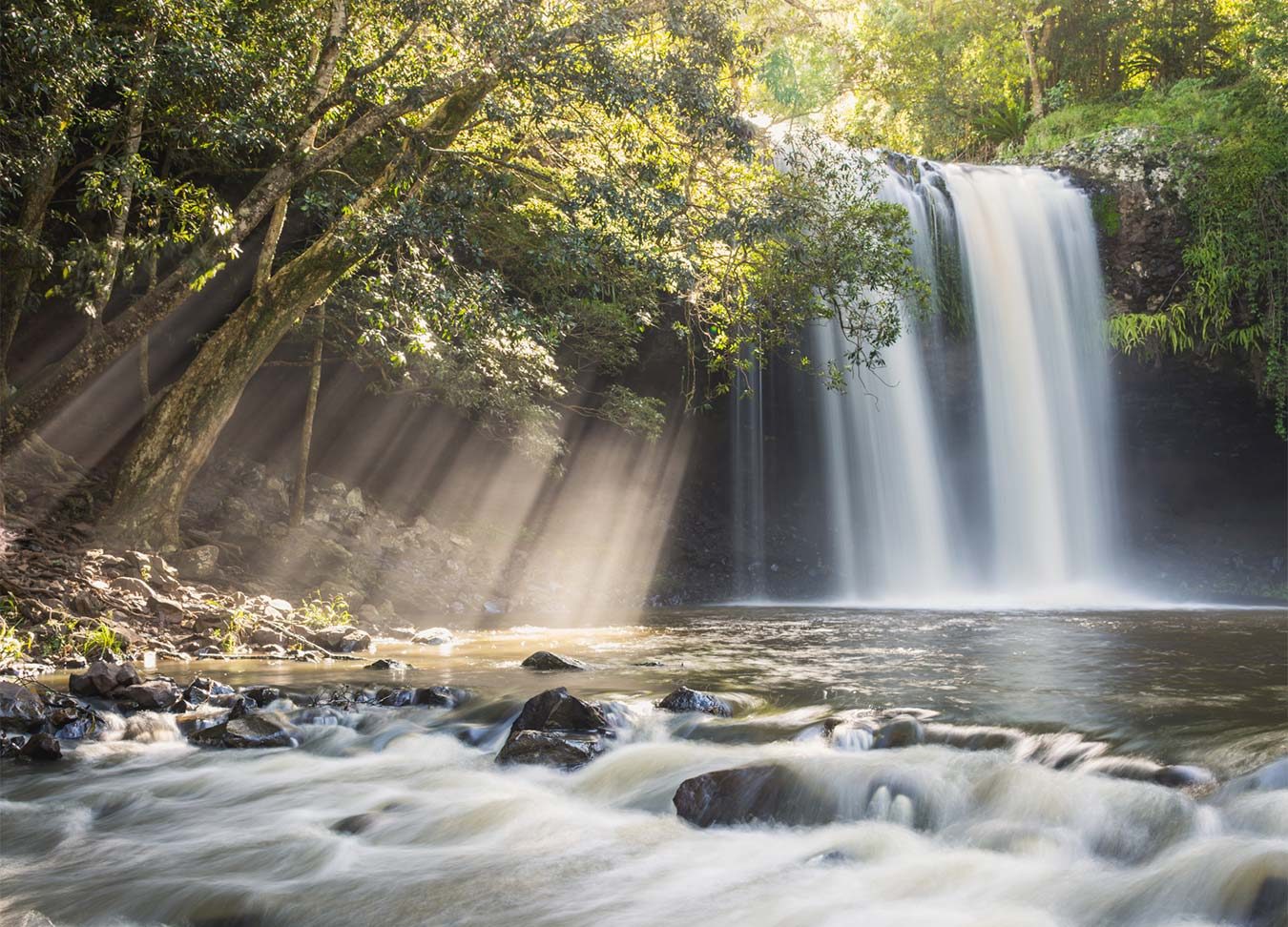 Killen Falls Waterfall Near Byron Bay