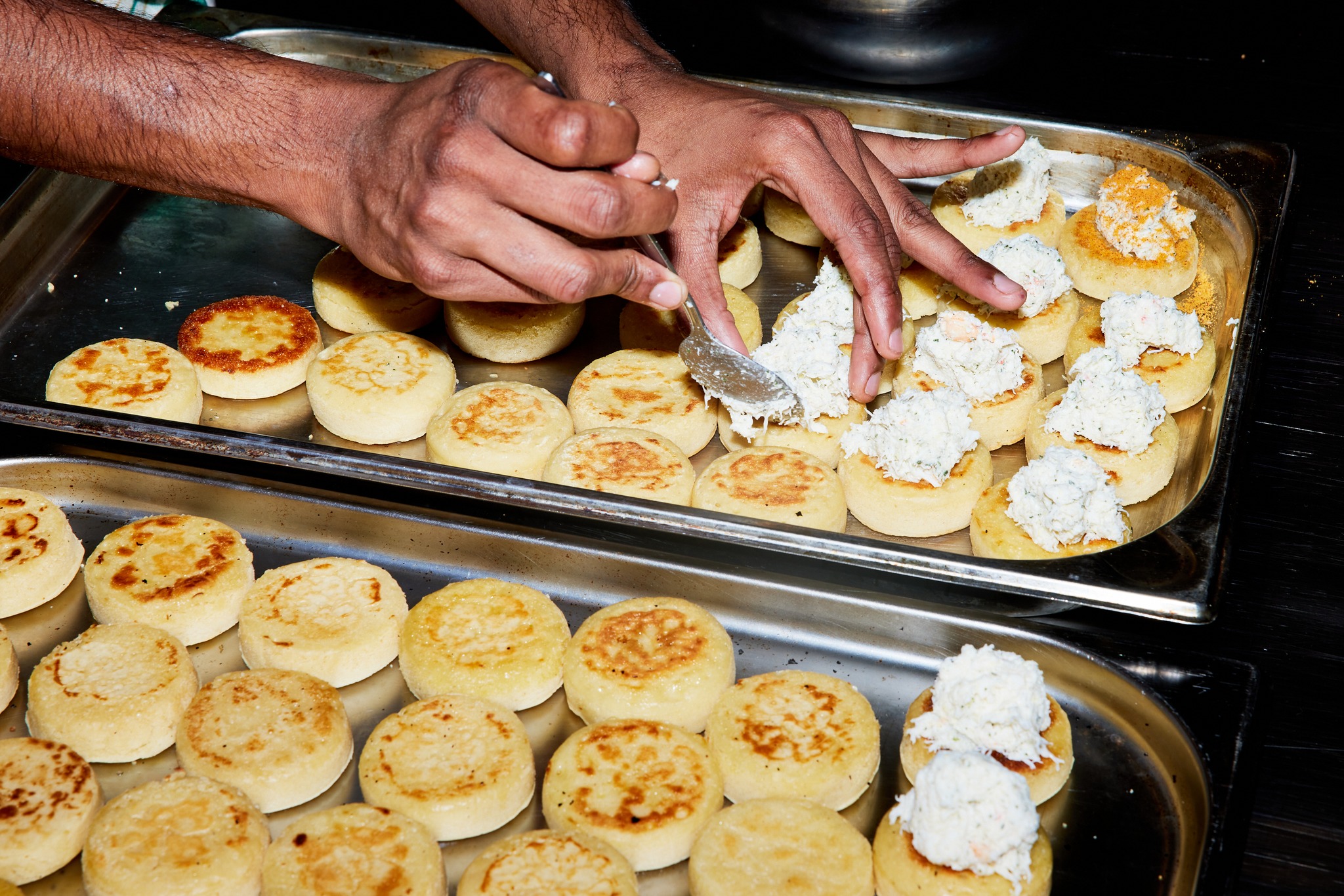 Chef working at the restaurant Pixie Food And Wine Bar in Byron Bay