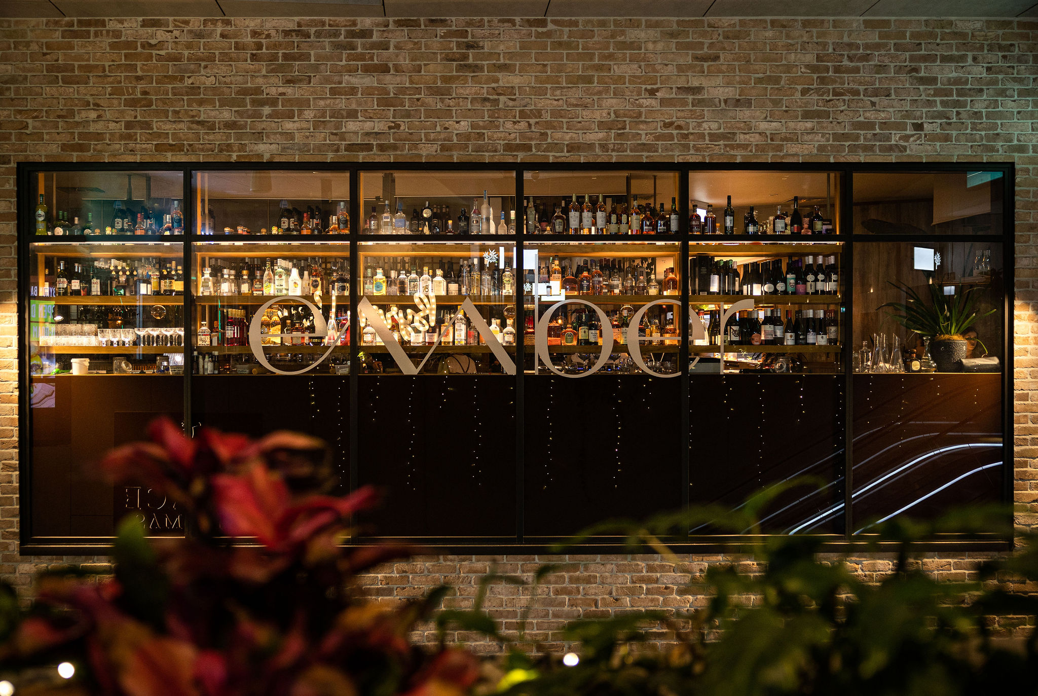 The restaurant Ember in Byron Bay