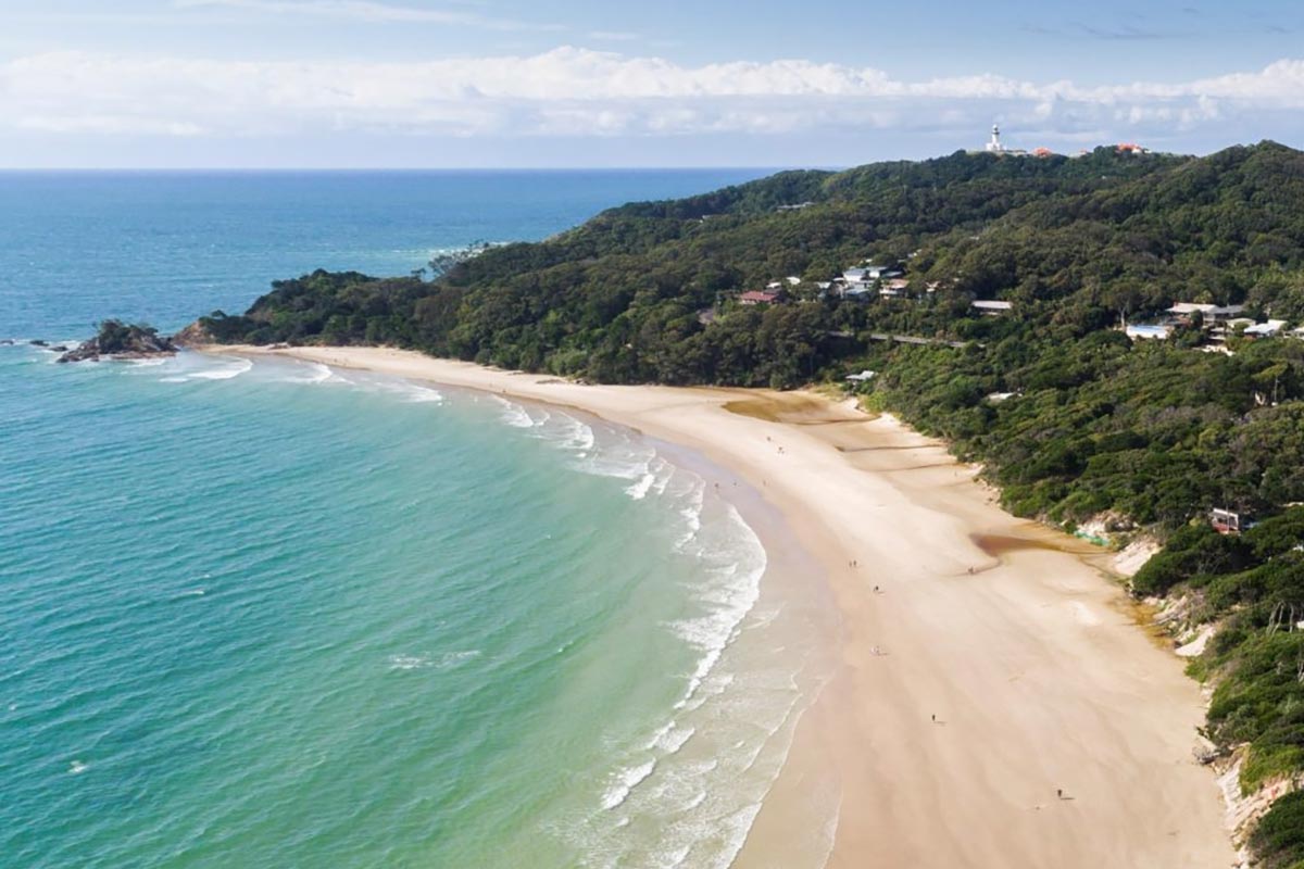 Clarkes Beach in Byron Bay