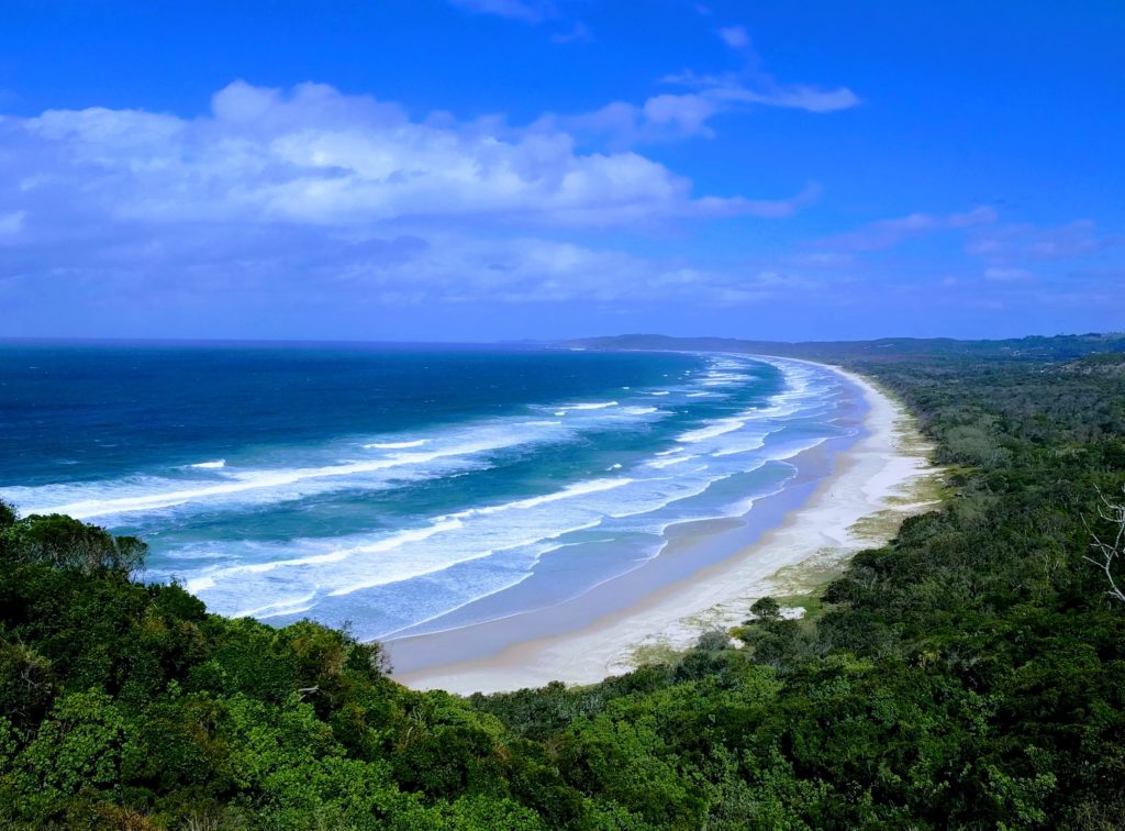 A Scenic Shot of Tallow Beach Near Byron Bay